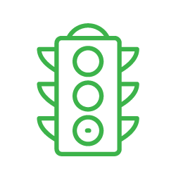 Traffic Signals And Transportation System Operations Icon