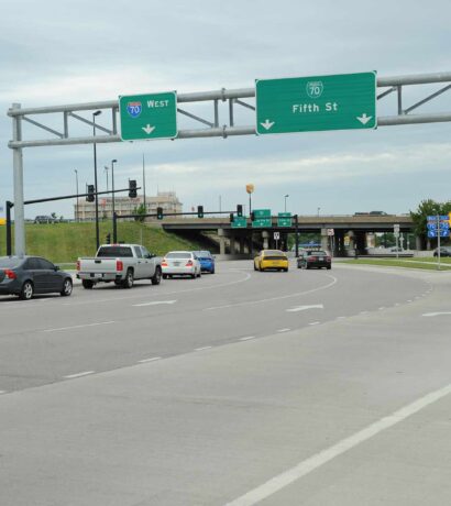 I-70 INTERCHANGE WITH 5TH STREET/FAIRGROUNDS ROAD AJR AND DESIGN