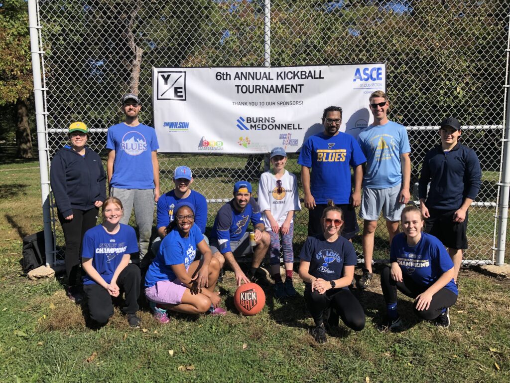 YEC ASCE Kickball Tournament Team